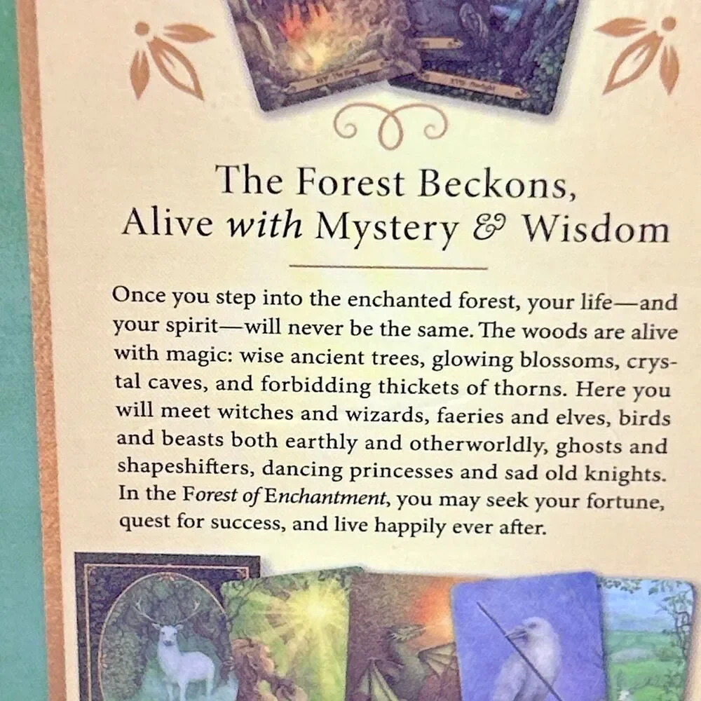 Forest of Enchantment Tarot – A Mystical 78-Card Deck & E-Guidebook, Pocket Ed.